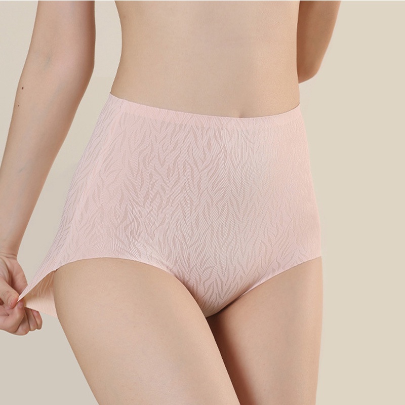 Quần Lót Lưng Cao Thoáng Khí Kháng Khuẩn Không Để Lại Dấu Vết Có Size Lớn Thời Trang Mùa Hè