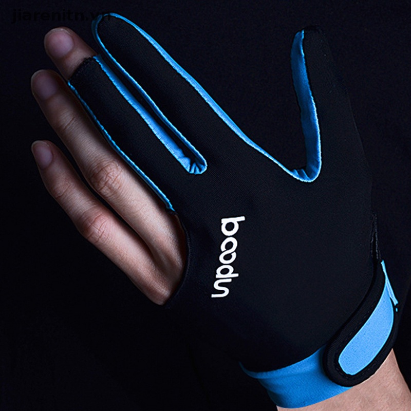 Găng Tay Chơi Bida Ba Ngón Tay Trái Phải jiarenitn Lycra