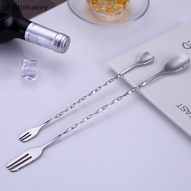 1 Muỗng Khuấy Đồ Uống Bằng Thép Không Gỉ 25 / 32cm