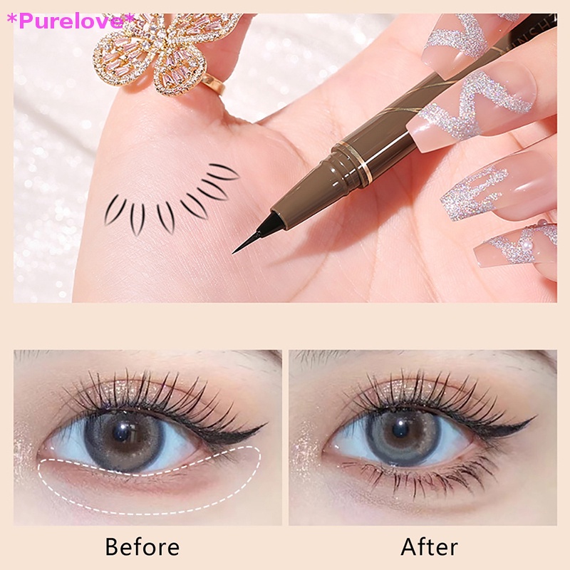 1 Bút Kẻ Mắt Dạng Lỏng Chống Nước Lâu Phai Tiện Dụng