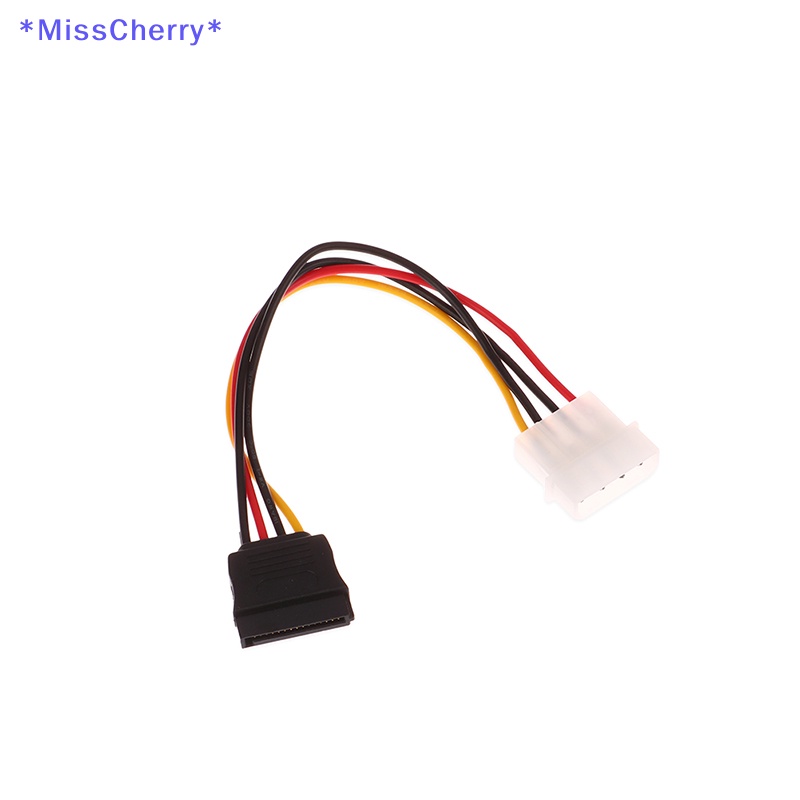 Dây Cáp Nối Dài Chuyển Đổi Nguồn Điện 4 Pin Sang 15 Pin SATA Tiện Dụng Mới