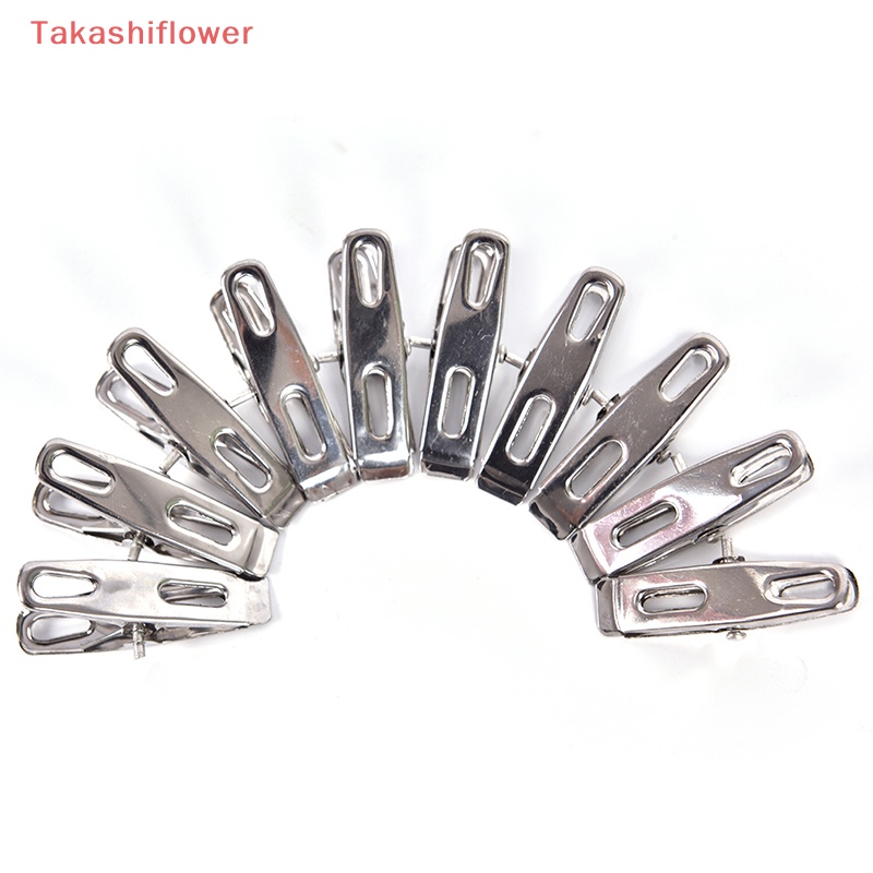 Set 20 Kẹp Phơi Quần Áo Bằng Thép Không Gỉ Chất Lượng Cao