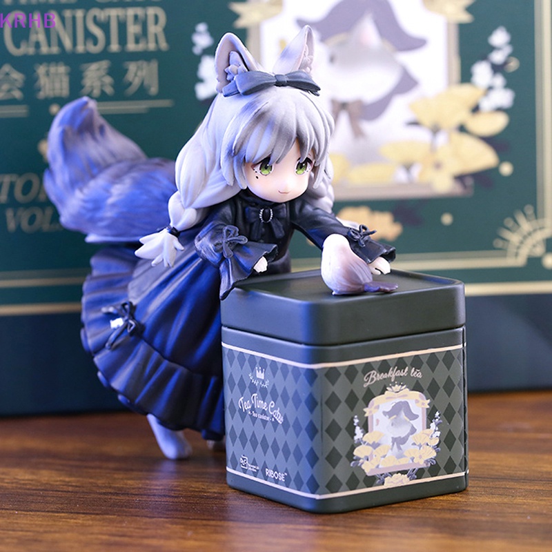 Mô Hình Mèo KRHB 11CM Bằng PVC Dễ Thương Mới