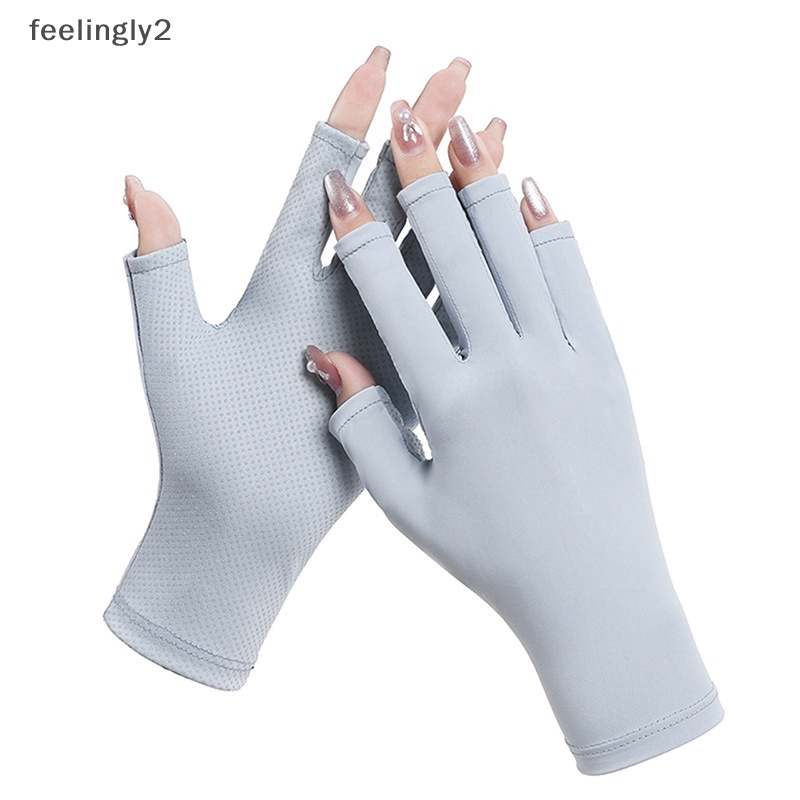 1 Đôi Găng Tay Chống Tia UV Bảo Vệ Móng Nghệ Thuật