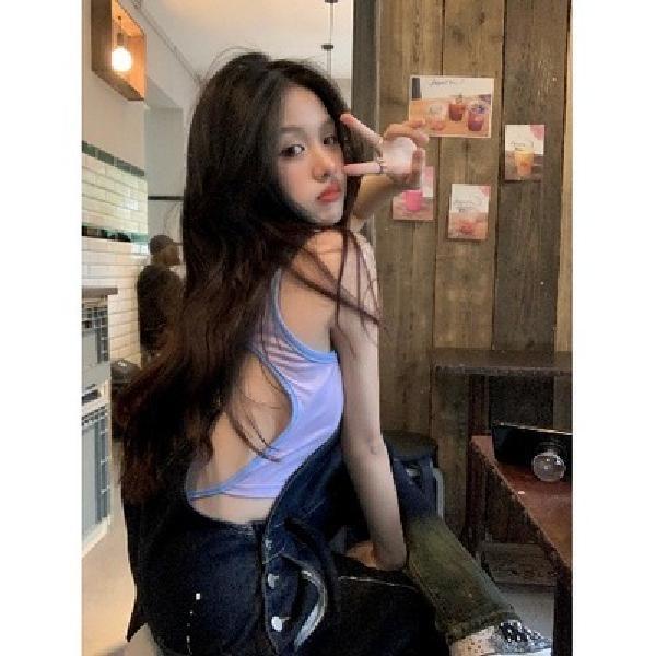 Áo Croptop Sát Nách Thiết Kế Hợp Thời Trang Cho Phái Nữ