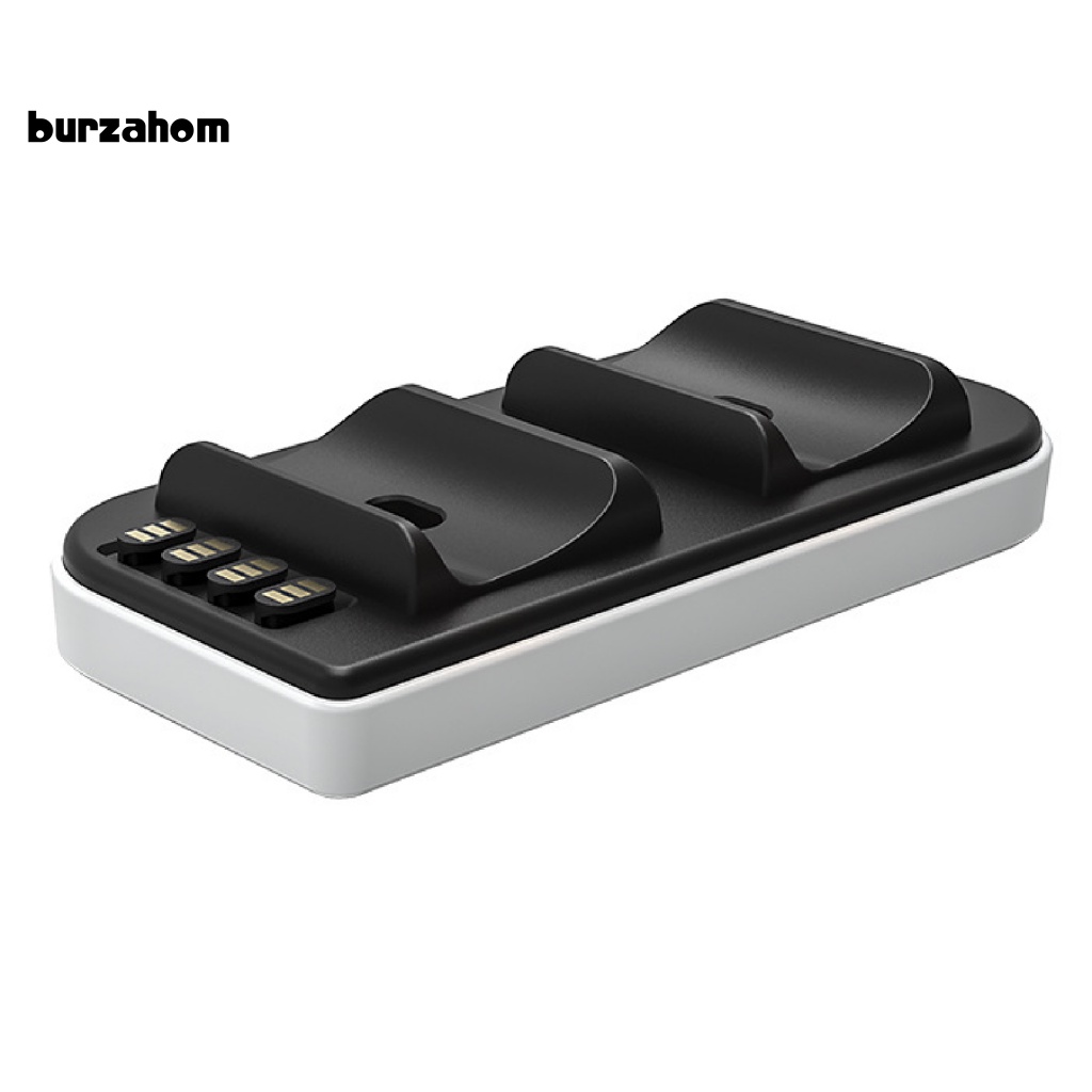 Đế Sạc Không Dây Kép Bằng ABS Chất Lượng Cao Cho Tay Cầm Chơi Game PS5 Bur HBP-298