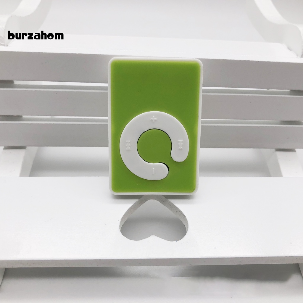 Máy Nghe Nhạc MP3 Mini Hỗ Trợ Thẻ Nhớ TF Có Kẹp Hỗ Trợ USB