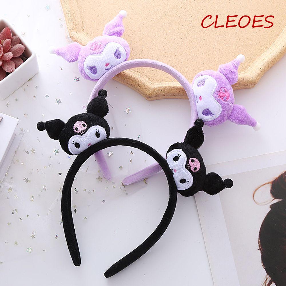 Băng Đô Rửa Mặt Họa Tiết Kuromi Thời Trang Cho Nữ