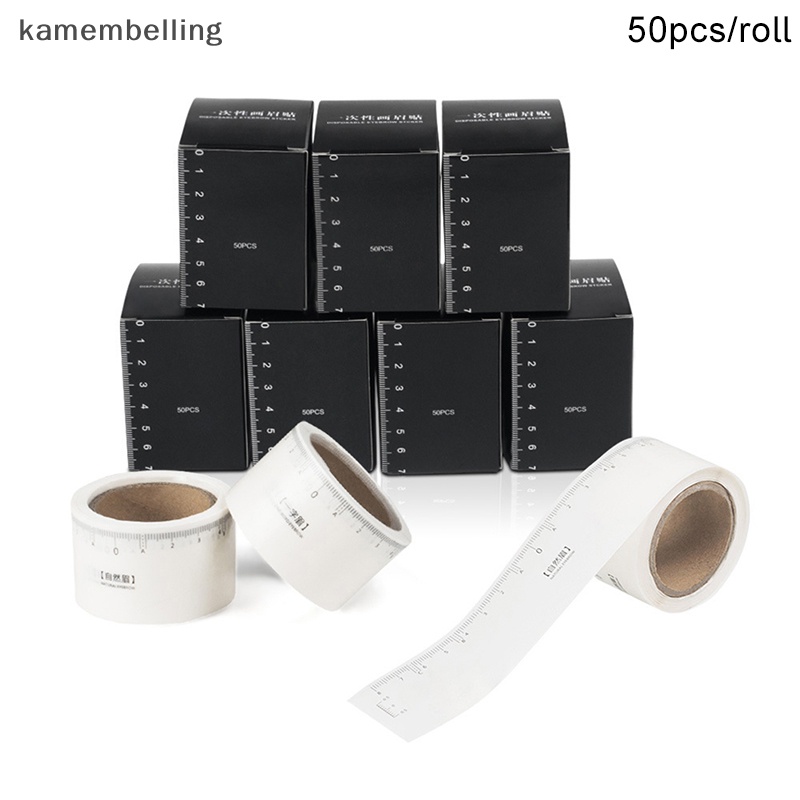 Kamembelling Thước Dán Định Hình Xăm Lông Mày Dùng Một Lần Tiện Dụng