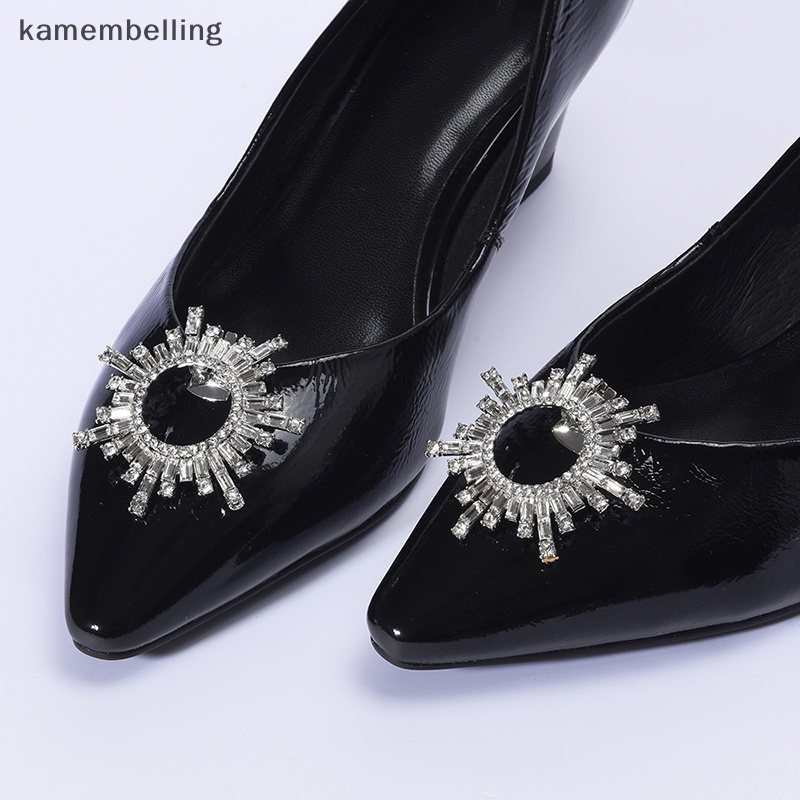 1 Khóa Kẹp Đính Đá Trang Trí Giày Cao Gót Cho Cô Dâu