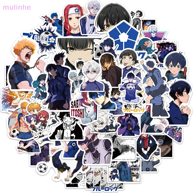 Bộ 50 Miếng Dán Anime Nhật Bản Xinh Xắn