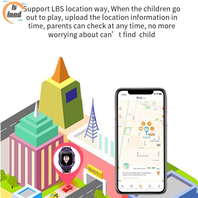 Đồng Hồ Thông Minh Z6 Màn Hình Cảm Ứng 1.44-inch Cho Bé Và Phụ Kiện