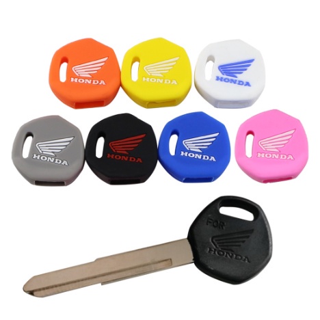 Vỏ Silicon Bảo Vệ Chìa Khóa Xe Mô Tô Honda Ex5 Wave 110 125i Beat Blade Revo DAS ANF125