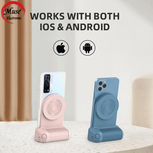 Giá Đỡ Điện Thoại Kiêm Sạc Không Dây Có Nam Châm