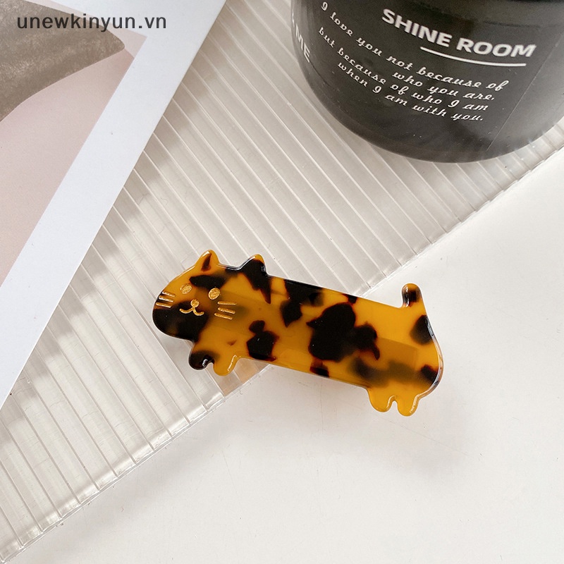 Kẹp Tóc Hình Mèo Hoạt Hình Dễ Thương Cho Nữ