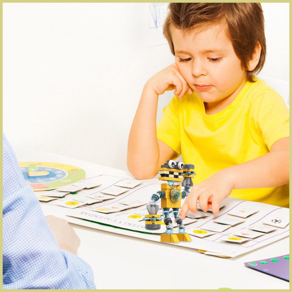 Mô Hình Đồ Chơi Lắp Ráp Nhân Vật Hoạt Hình My Sings Monsters Rare Epic Wubbox