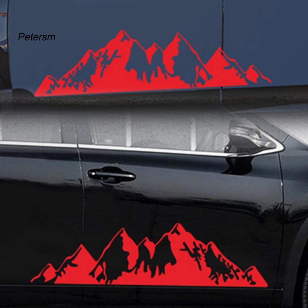 Set 2 Đề Can Dán Trang Trí Xe Hơi Chịu Nhiệt Độ Cao Tháo Rời Được Tiện Lợi