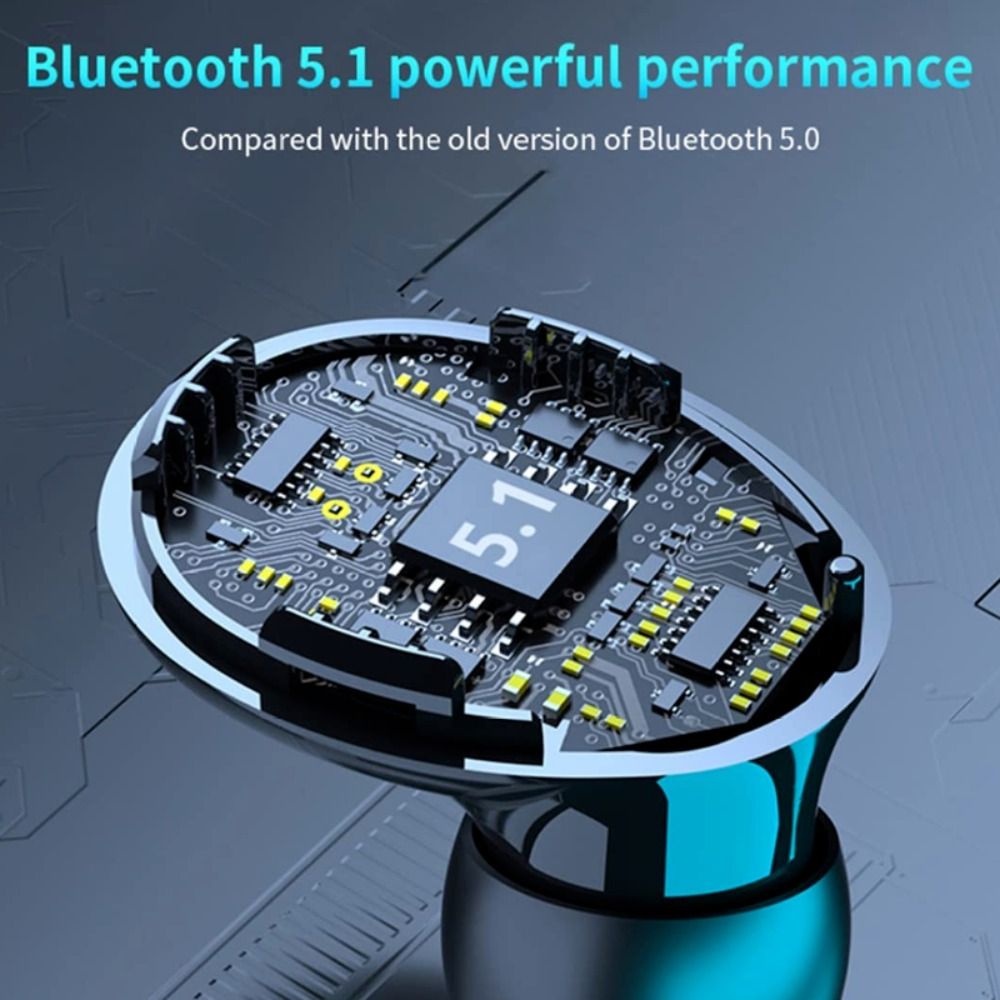 Tai Nghe Không Dây Bluetooth 5.1 Chống Nước TWS MAYSHOW