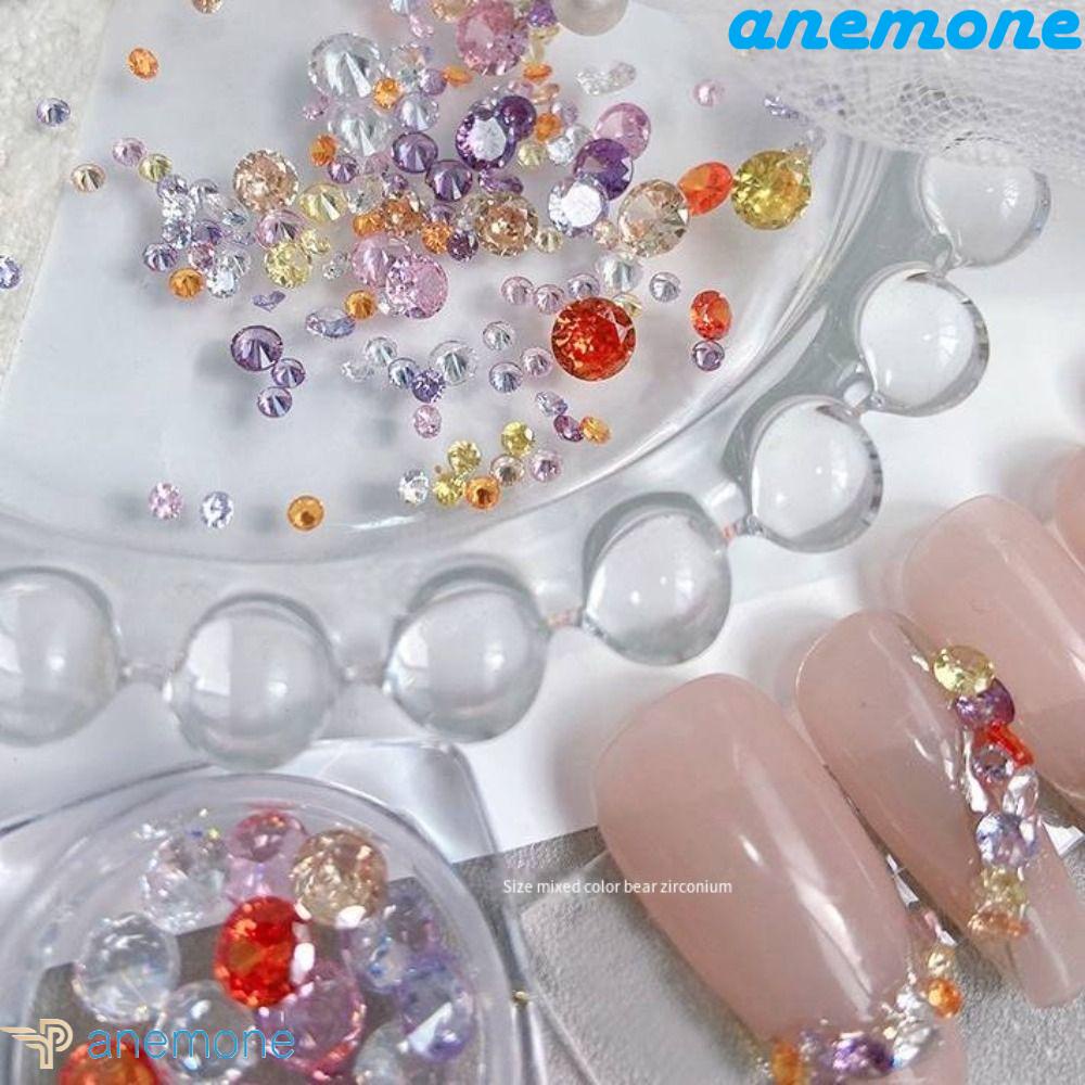 Phụ Kiện Trang Trí Móng Tay Hình Tròn Nhiều Kích Cỡ Sang Trọng