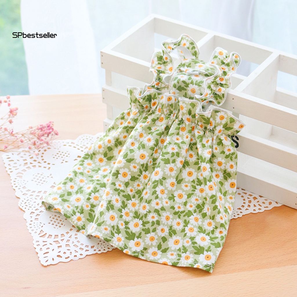 Váy Hoa Thời Trang Chống Nắng Dễ Thương Cho Cún Cưng