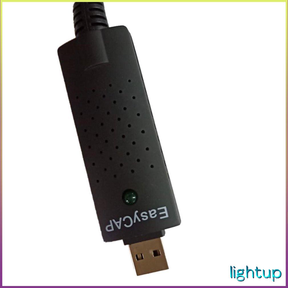 Vhs To Digital File Converter Express USB 2.0 Video Grabber Audio Av Computer