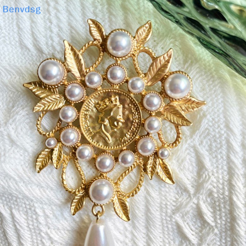 Benvdsg > Ghim Cài Áo Khoác Hình Giọt Nước Lá Rỗng Màu Vàng Kim Mặt Nhám Phong Cách Baroque Cổ Điển Hợp Thời Trang Cho Nữ well