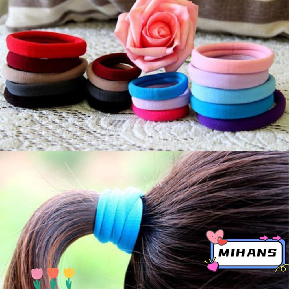 Set 10 Băng Đô Co Giãn Màu Sắc Ngọt Ngào Cho Nữ