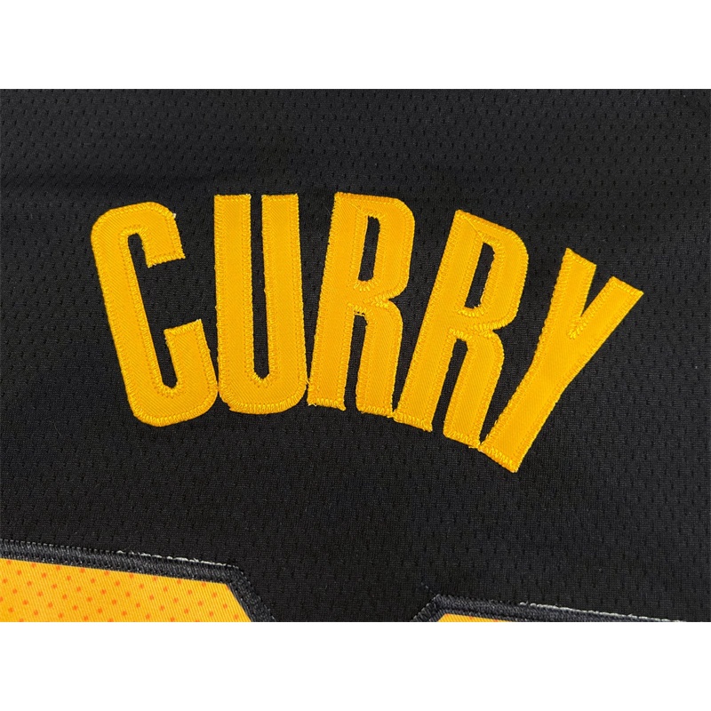 Nk &amp; - Áo Bóng Rổ Thêu Số 30 Đội Stephen Curry Màu Vàng Kim NBA Áo Thun Sát Nách Thời Trang Trẻ Trung