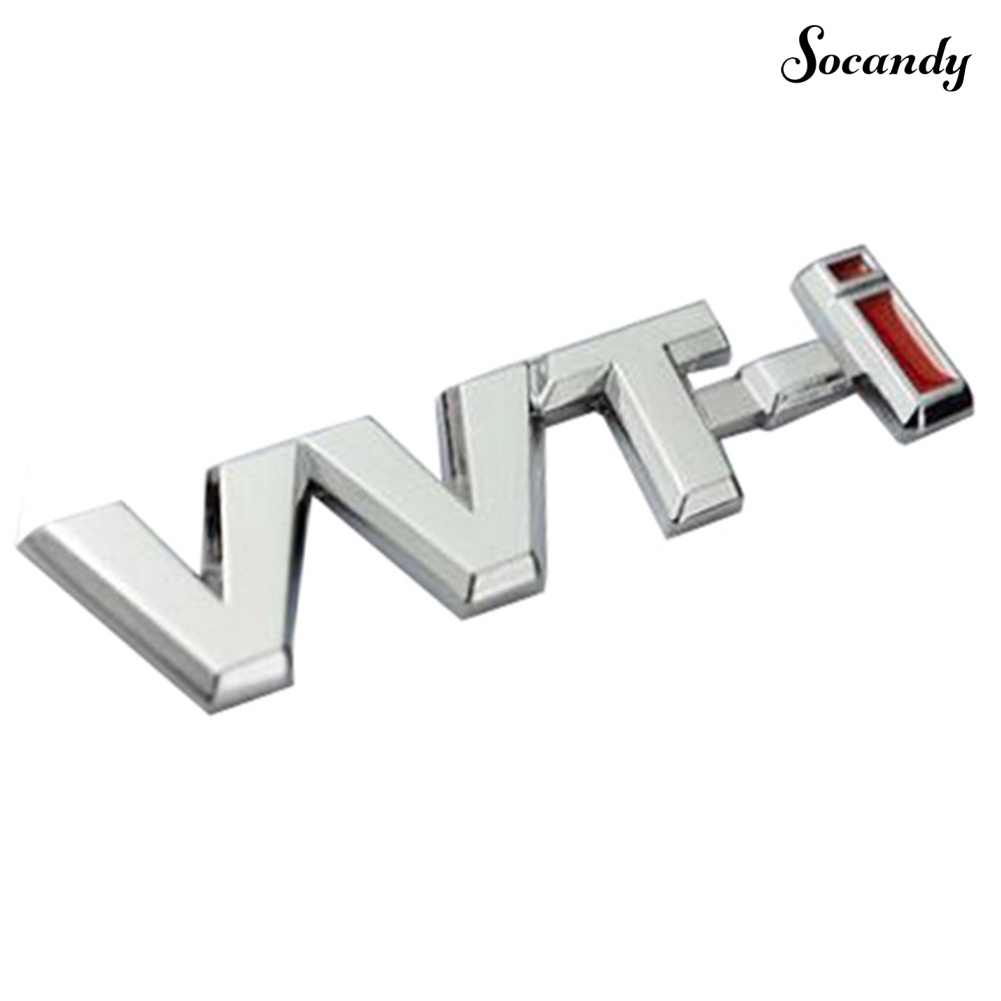 Logo Chữ VVTi Bằng Kim Loại Trang Trí Xe Hơi Toyota Camry