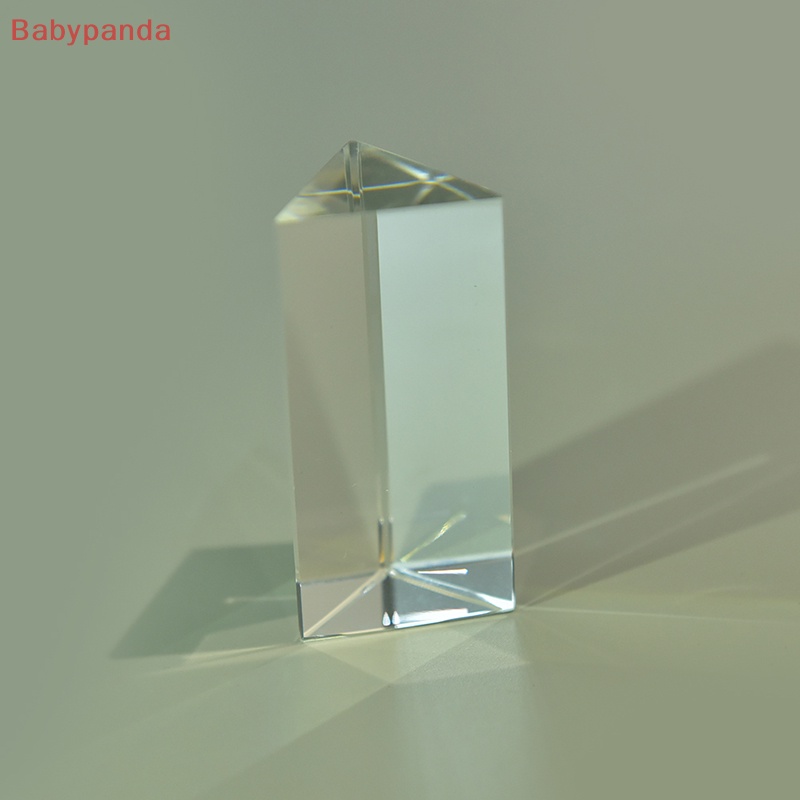 Khối Lăng Kính Quang Học Hình Tam Giác BK7 30 * 30 * 60mm