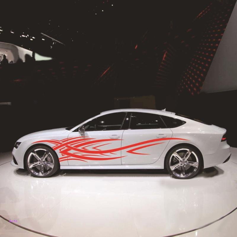 Miếng Dán Trang Trí Thân Xe Hơi Thiết Kế Cá Tính