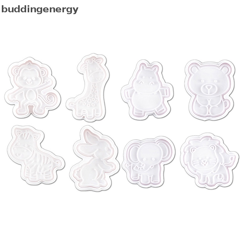 Bộ 4 Khuôn Cắt Bánh Quy Hình Động Vật Hoạt Hình Dễ Thương Cho Bé