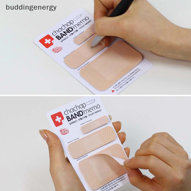 {BUDDI} Giấy Ghi Chú Họa Tiết Băng Cá Nhân Dễ Thương Dùng Trong Văn Phòng Phẩm
