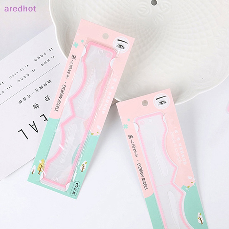 Bộ 3 Dụng Cụ Hỗ Trợ Vẽ Lông Mày Tiện Dụng Mới