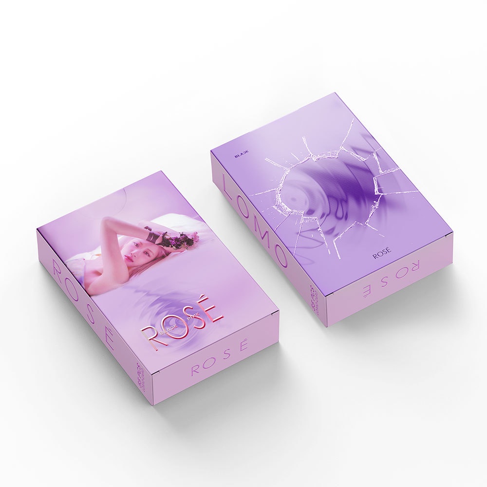 LOMO 55 thẻ solo của thành viên màu hồng BLACKPINK ROSE Park Chae-young