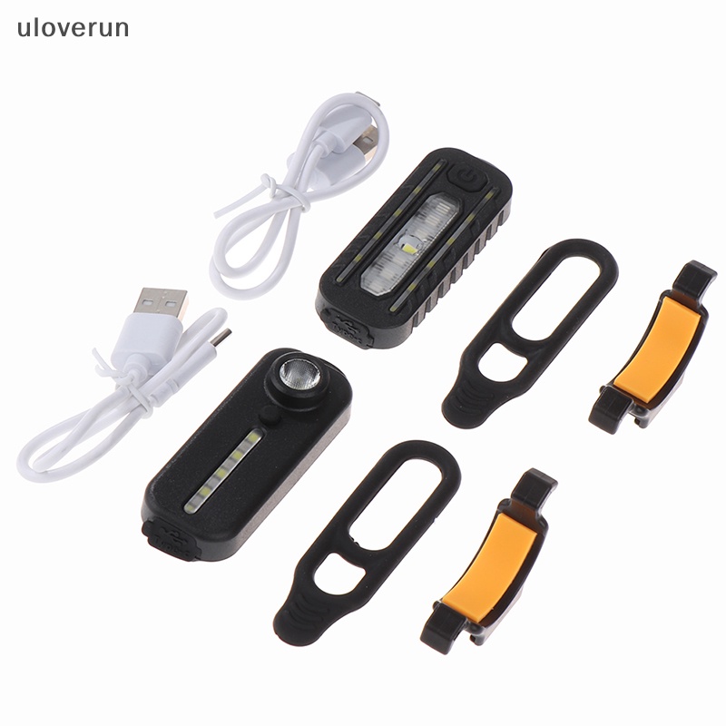Uloverun Đèn LED Màu Đỏ Xanh Dương Cảnh Sát Đeo Vai Có Kẹp Sạc USB vn