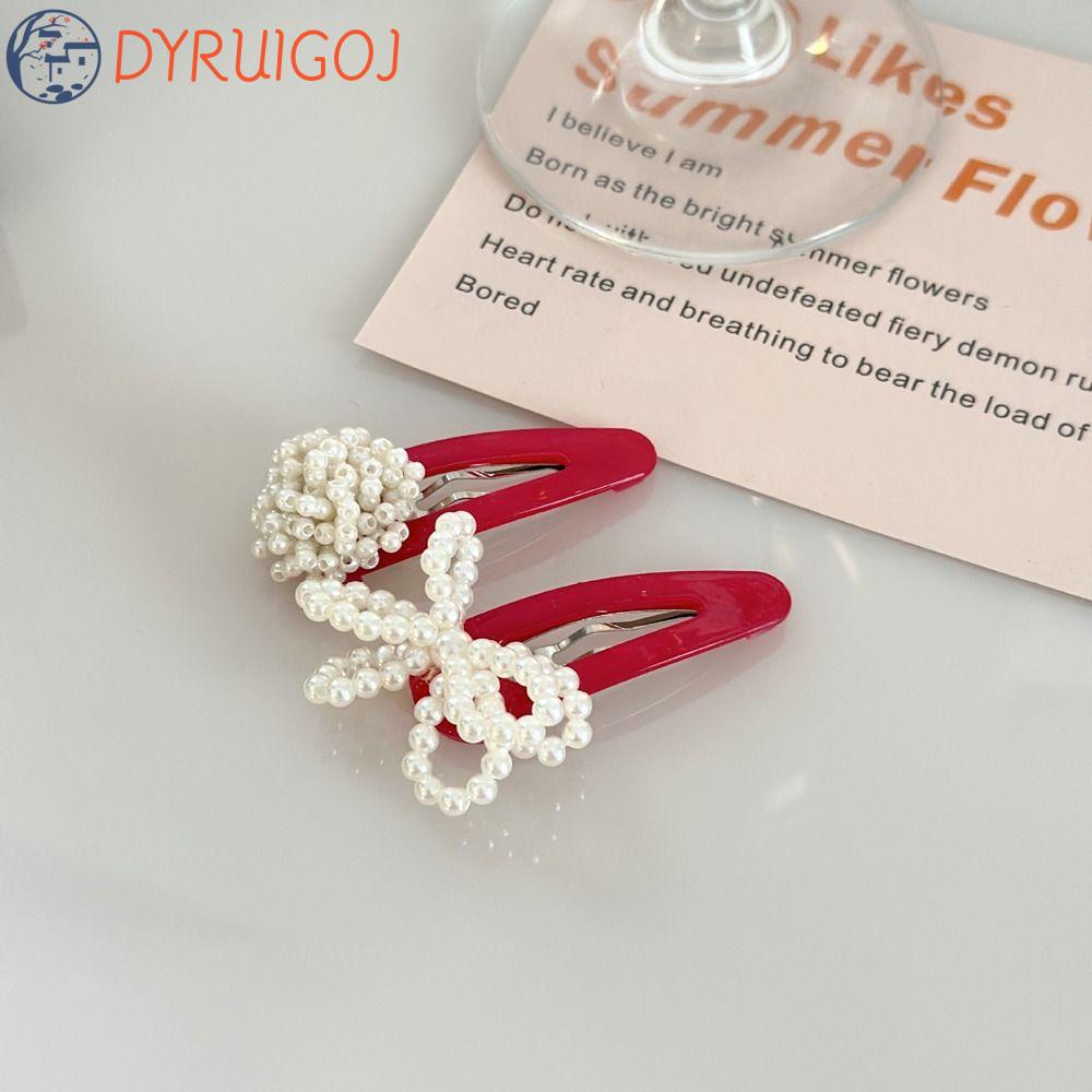 Kẹp Tóc Y2k Bằng Nhựa Resin Dễ Thương Cho Nữ