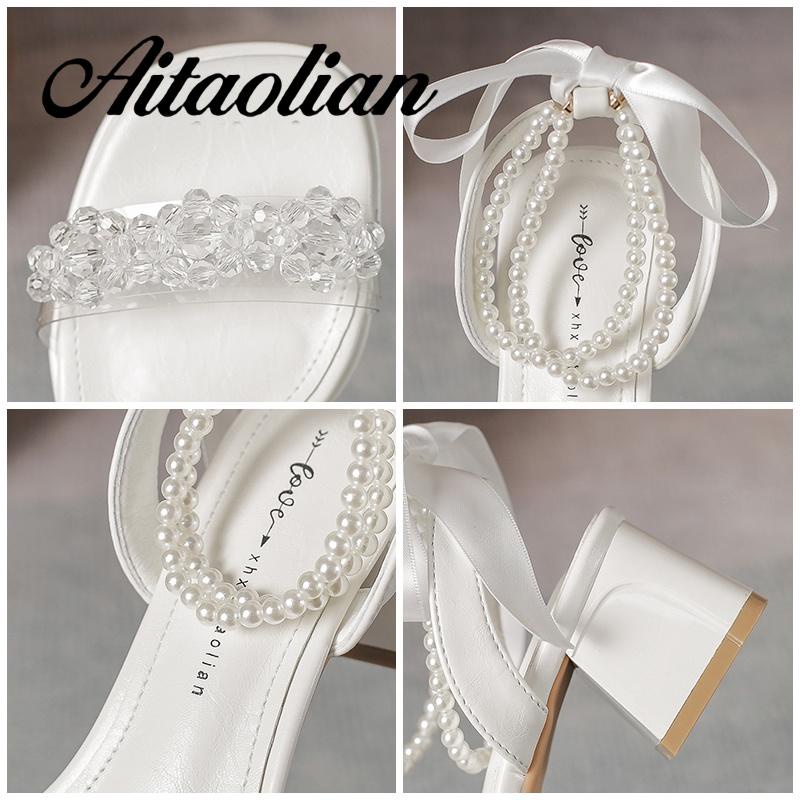 Xăng đan Da Mũi Vuông Đế Dày 5cm Thời Trang Cho Nữ Màu Sắc