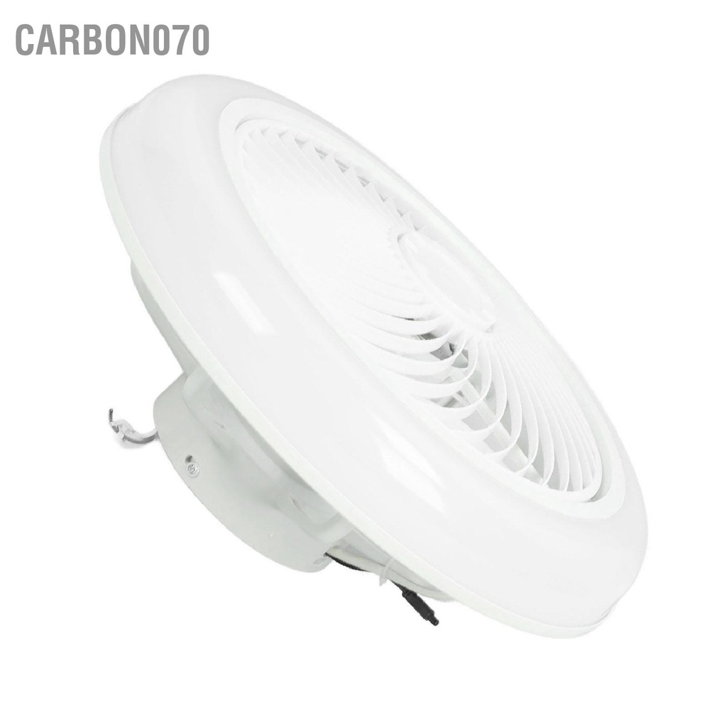 [Hàng Sẵn] Quạt trần đèn LED hiện đại điều khiển từ xa Hẹn giờ thông minh 110V【Carbon070】