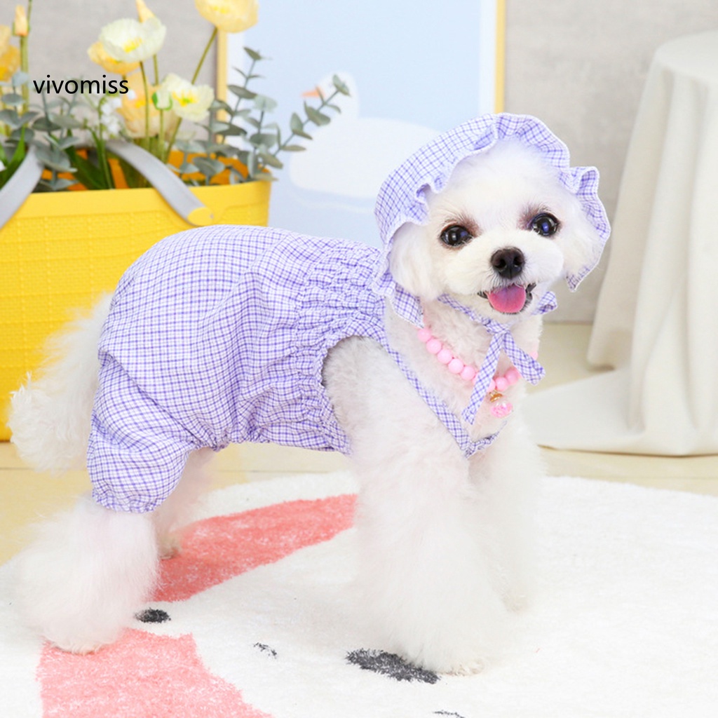 1 Set Áo Sơ Mi Họa Tiết Kẻ Sọc Mềm Mại Thời Trang Mùa Hè Cho Thú Cưng