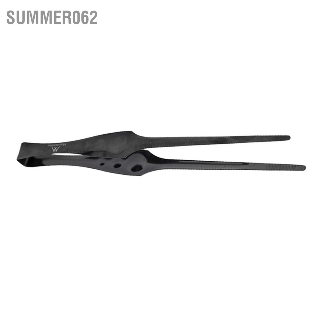 Summer062 Dụng cụ kẹp phục vụ đồ ăn bằng thép không gỉ cho nhà bếp Lưỡi nướng