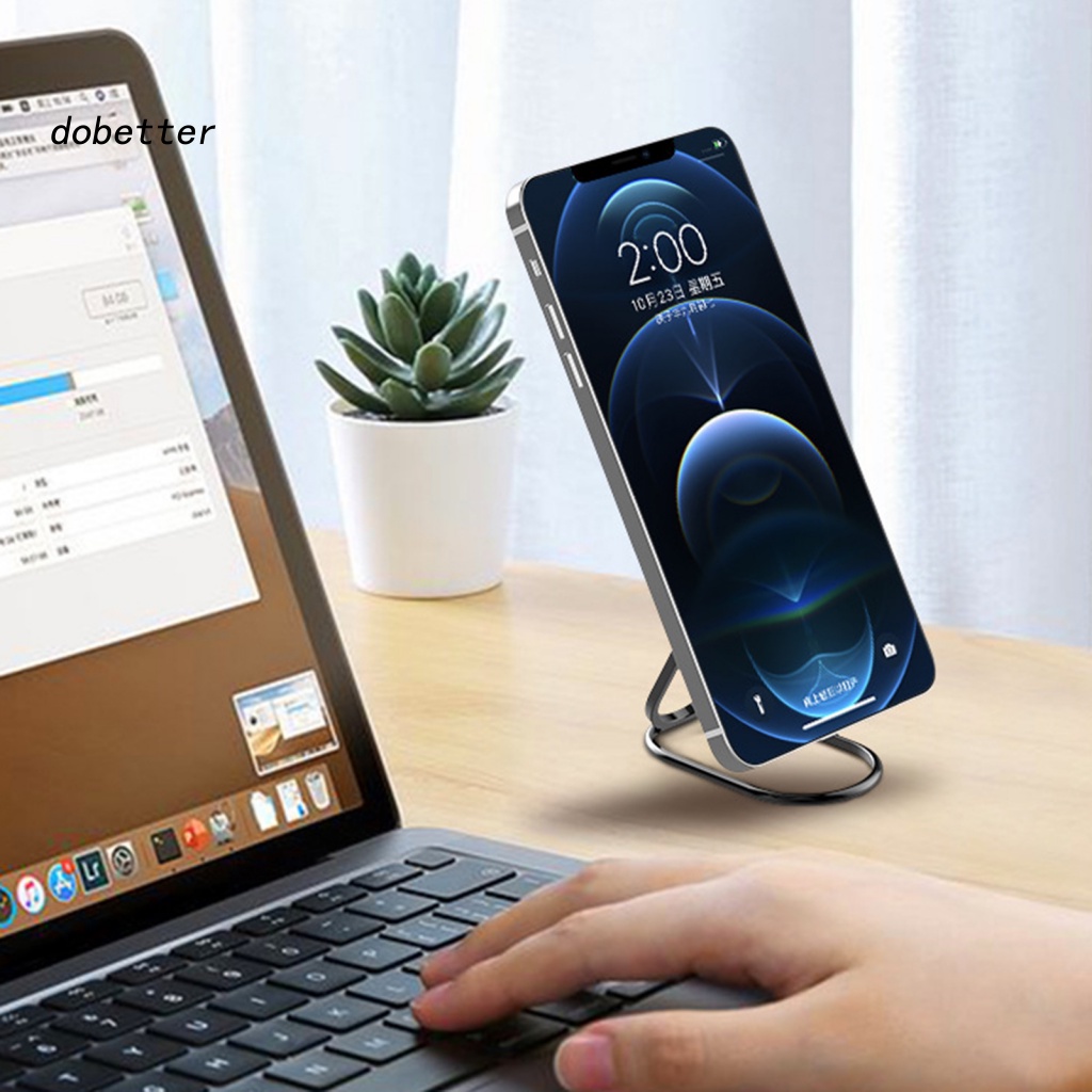 Giá Đỡ Điện Thoại / Máy Tính Bảng Bằng Nhựa Đa Năng Xoay 360 Độ Có Thể Gập Lại