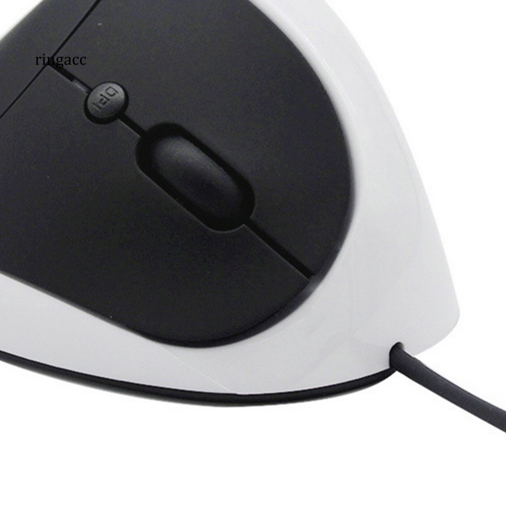 Chuột RGA 3 Bánh Răng DPI 6 Nút Dọc 6D Có Dây USB Độ Chính Xác Cao Không Gây Tiếng Ồn Cho Máy Tính