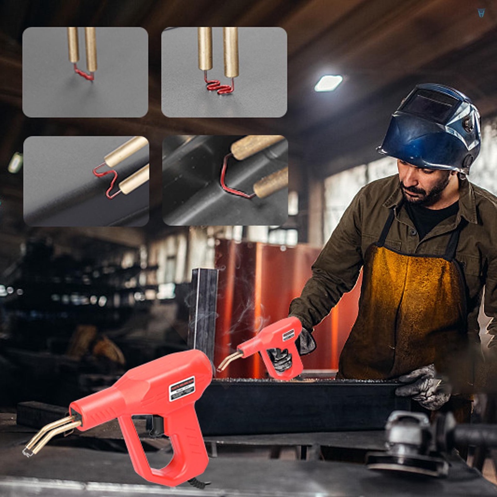 Bộ Máy Hàn Cầm Tay 50W Bằng Nhựa Kèm 4 Hộp Ghim Bấm