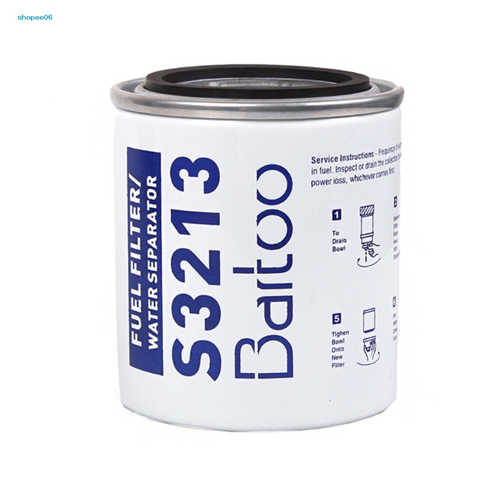 Phụ Kiện Lọc Nhiên Liệu Tách Nước Màu Trắng Thông Dụng Cho Tàu Thuyền PEMG OFI055 S3213