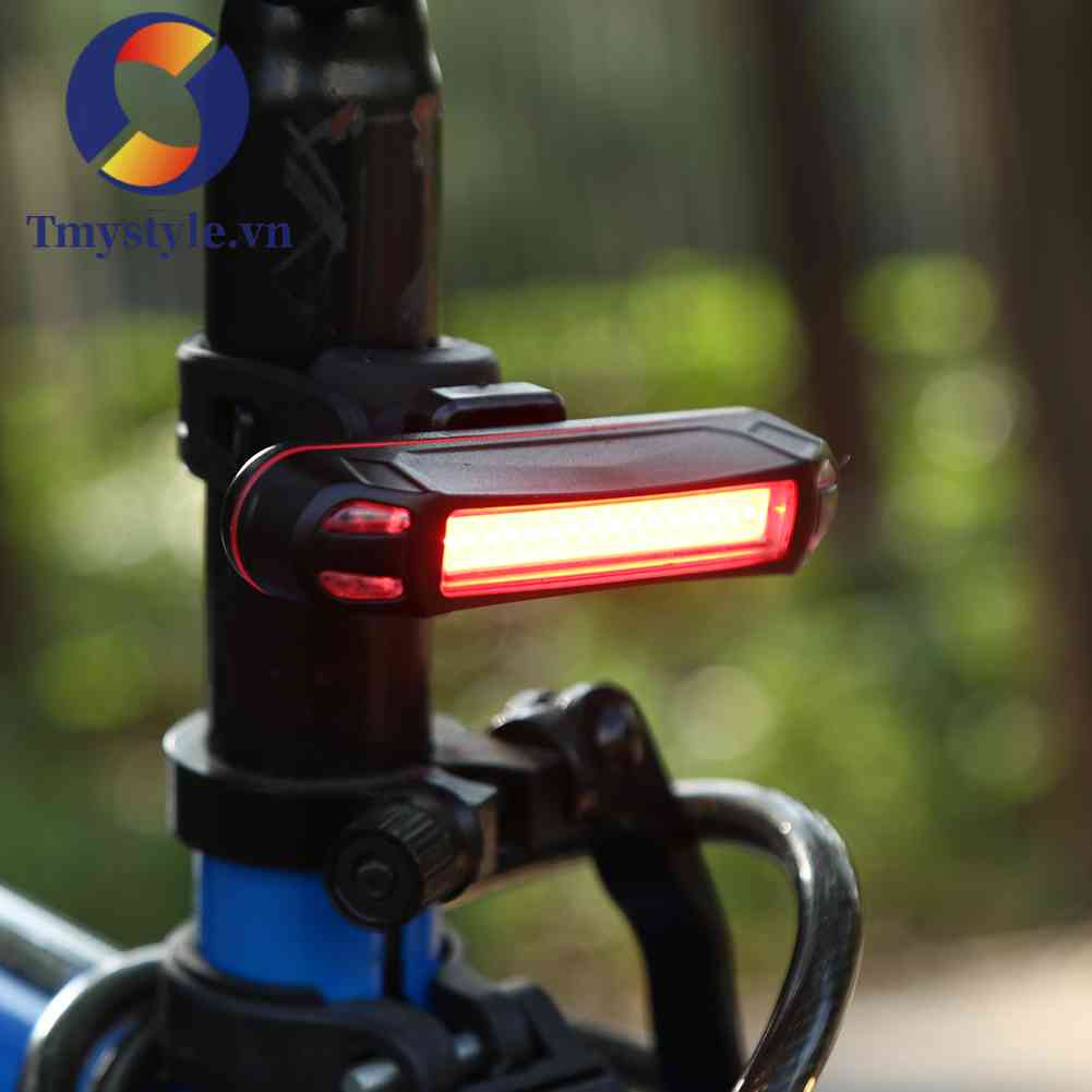 Đèn LED Hậu Cảnh Báo 100LM Chống Nước Cho Xe Đạp