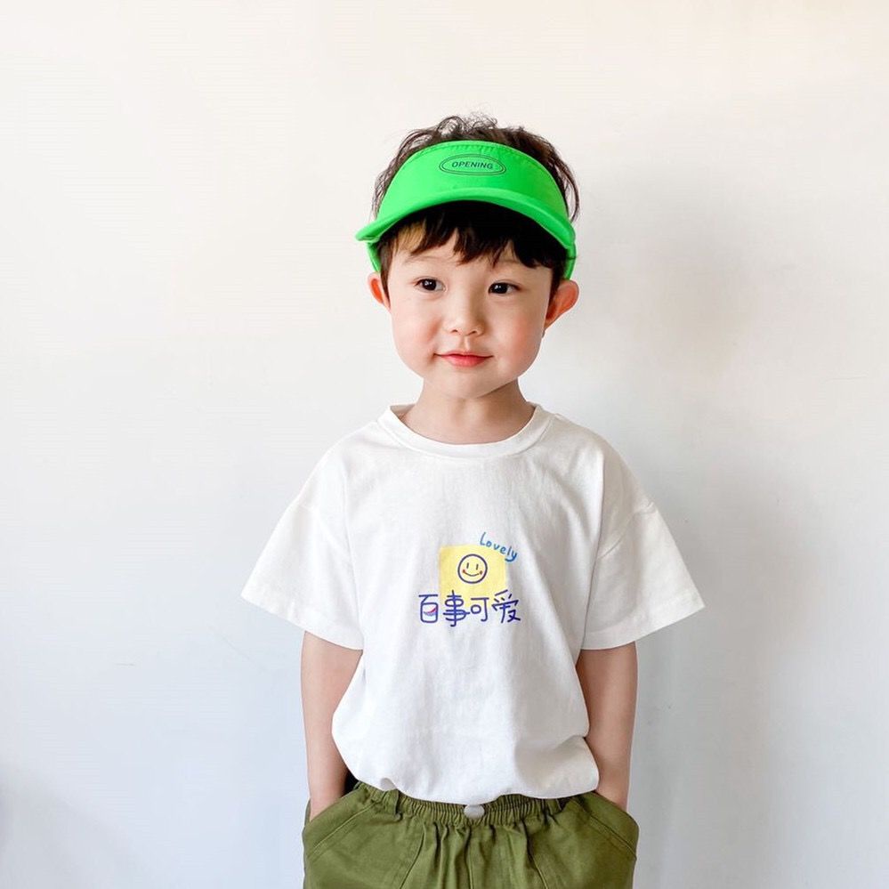 Mũ Lưỡi Trai Hở Chóp Chống Nắng Nhanh Khô Phong Cách Hàn Quốc Mới Cho Bé