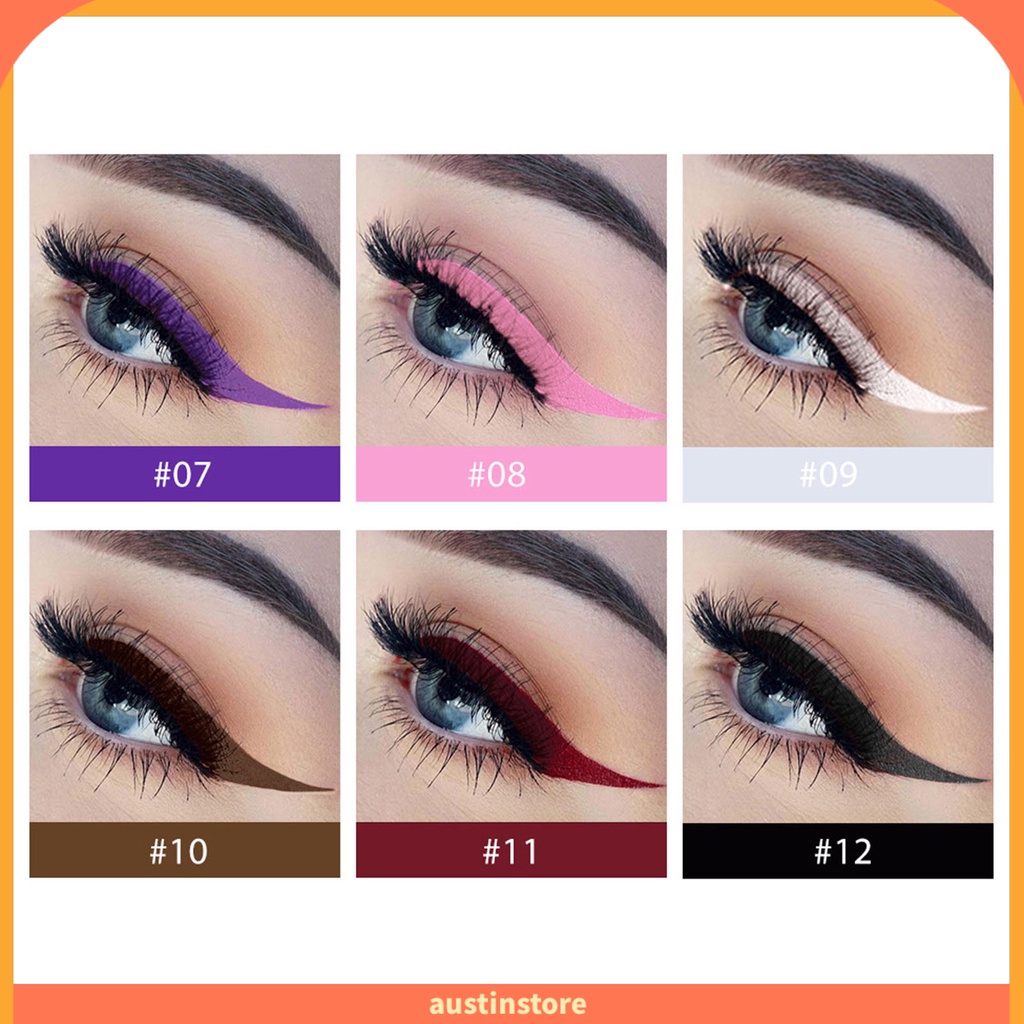 Bút Kẻ Mắt 1.6g Hiệu Ứng Lì Chống Nhòe Không Phai Màu