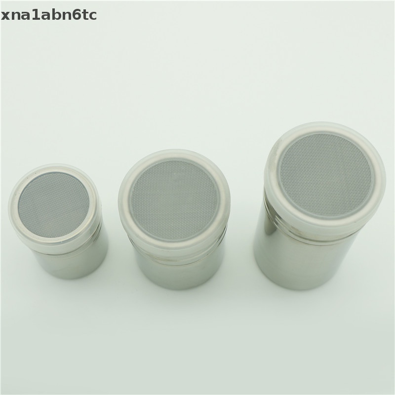 Bình lắc sô cô la inox bột đường bột ca cao sàng lọc cà phê