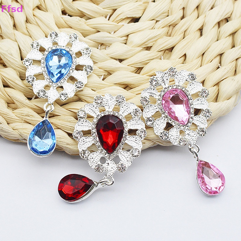 Trâm Cài Áo Hình Giọt Nước Đính Đá Sáng Tạo DIY